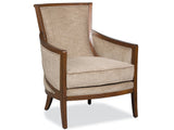 K-Doyle Fog Fabric Accent Chair